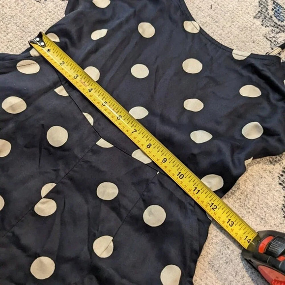 BILLABONG Polka Dot Jumpin Jumper Flare Pants Jumpsuit size S - Picture 8 of 8